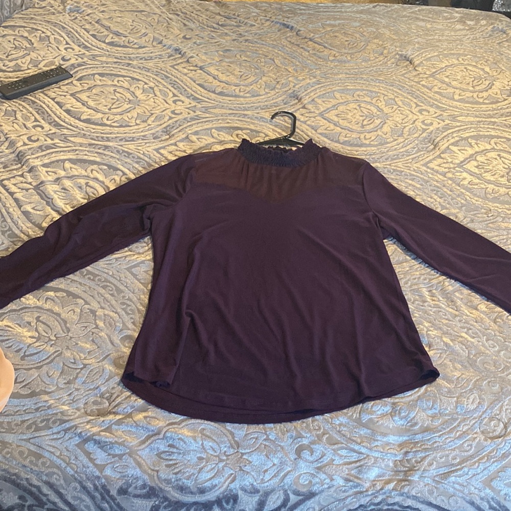 Plum shirt